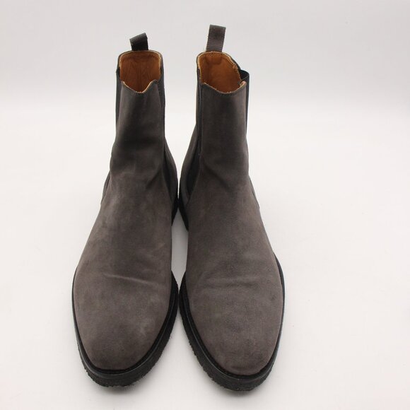 Oro Los Angeles Chelsea Boots Men\'s Size 12 Gray Suede  Alicante Crepe Soles main image 4
